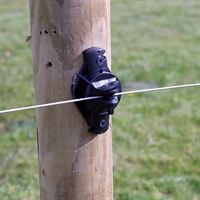 Pin Lock Nail-on Wood Post Insulator