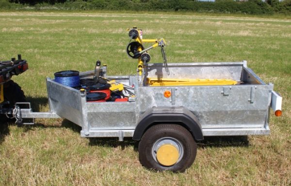 Lightweight Fencing Trailer  for electric fencing